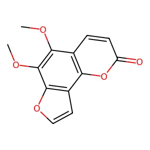 茴芹素 structure