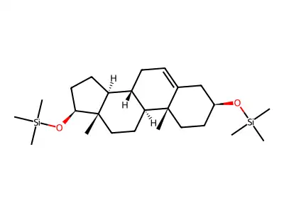 3beta,17beta-Bis(trimethylsilyloxy)androst-5-ene structure