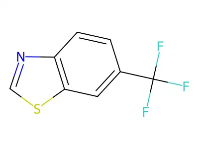 2-Amino-6-(trifluoromethyl)benzothiazole structure