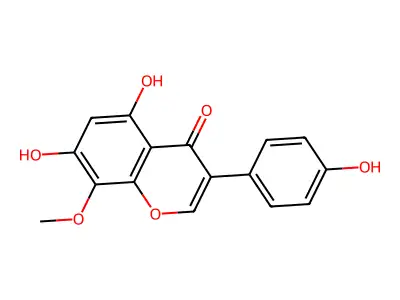 Psi-Tectorigenin structure