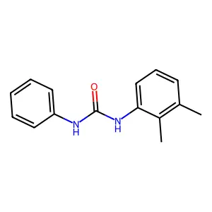1-Phenyl-3-(2,3-xylyl)urea structure