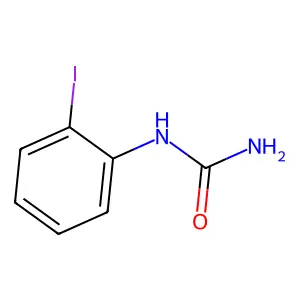 Urea, (2-iodophenyl)- structure