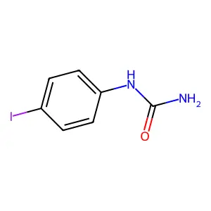 Urea, (4-iodophenyl)- structure