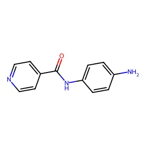 N-(4-Amino-phenyl)-isonicotinamide structure