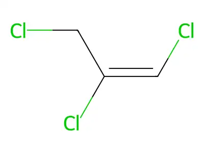 1,2,3-三氯丙烯 structure