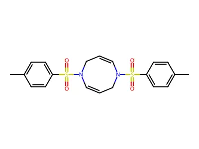 1,5-Diazocine,1,2,5,6-tetrahydro-1,5-bis[(4-methylphenyl)sulfonyl]- structure