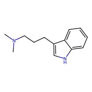 N,N-二甲基高色胺 structure