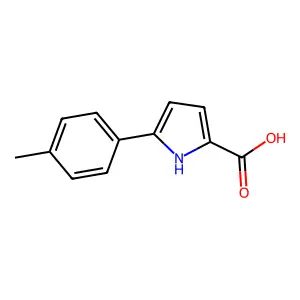 5-p-Tolyl-1H-pyrrole-2-carboxylic acid structure
