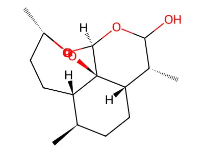 3,6,9-Trimethyldecahydro-12H-3,12-epoxypyrano(4,3-j)(1,2)benzodioxepin-10-ol structure