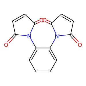 N,N'-邻亚苯基双马来酰亚胺 structure