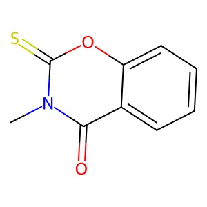 3-Methyl-2-thioxo-2,3-dihydro-1,3-benzoxazin-4-one structure