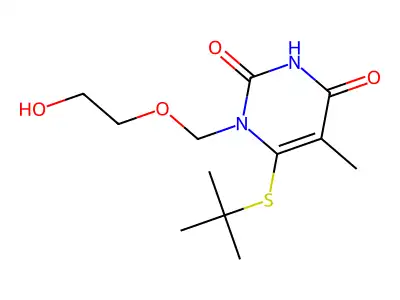 HEPT deriv. structure