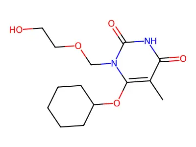 HEPT deriv. structure