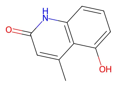 5-Hydroxy-4-methylquinolin-2(1H)-one structure