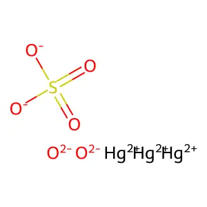 氧化硫酸汞 structure