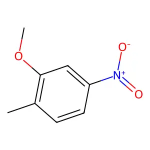 Benzene, 2-methoxy-1-methyl-4-nitro- structure