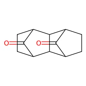 Decahydro-1,4:5,8-dimethanonaphthalene-9,10-dione structure