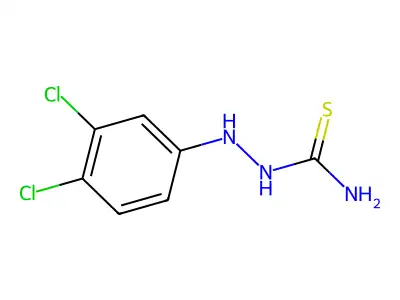 4-(3,4-Dichlorophenyl)-3-thiosemicarbazide structure