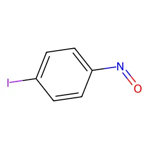 1-Iodo-4-nitrosobenzene structure