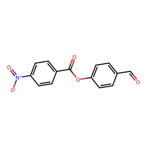 4-Formylphenyl 4-nitrobenzoate structure