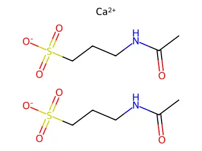 Acamprosate Calcium structure