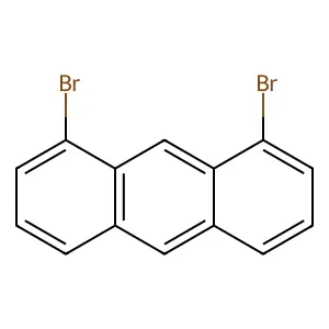 1,8-Dibromoanthracene structure
