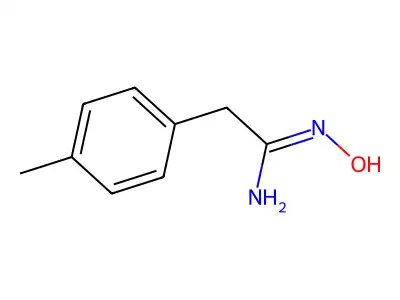 N'-hydroxy-2-(4-methylphenyl)ethanimidamide structure
