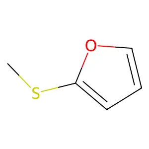 Furan, 2-(methylthio)- structure