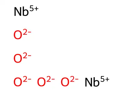 五氧化二铌 structure