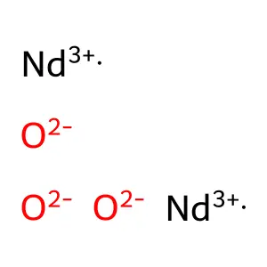 三氧化二釹 structure