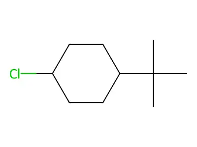 1-tert-Butyl-4-chlorocyclohexane structure