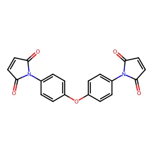 Bis-(4-(2,5-dioxo-2,5-dihydropyrrol-1-yl)-phenyl)-ether structure