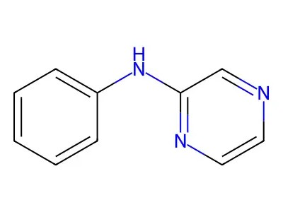 N-phenylpyrazin-2-amine structure