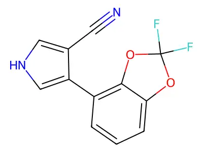 咯菌腈 structure