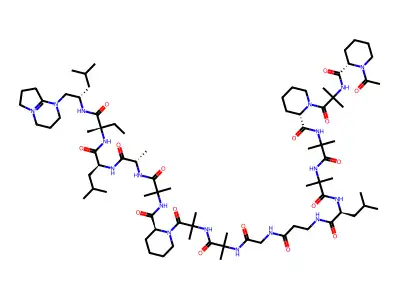Efrapeptin F structure