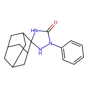 (Spiro[5,5-adamantyl])-2-phenyl-1,2,4-triazolan-3-one structure