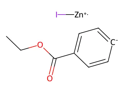 4-Ethoxycarbonylphenylzinc iodide structure