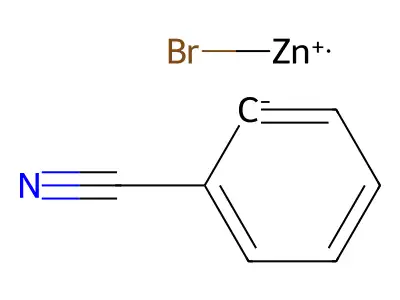 2-Cyanophenylzinc bromide structure