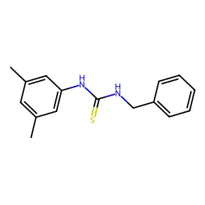 1-Benzyl-3-(3,5-dimethylphenyl)thiourea structure
