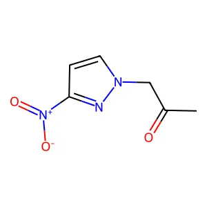 1-(3-Nitropyrazol-1-yl)propan-2-one structure