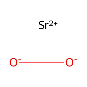 過氧化鍶 structure