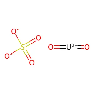 硫酸铀酰 structure