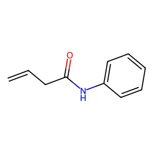 3-Butenamide, N-phenyl- structure