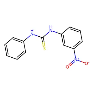 1-(3-Nitrophenyl)-3-phenyl-2-thiourea structure