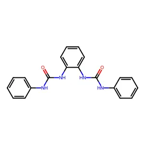 1,1'-(1,2-Phenylene)bis(3-phenylurea) structure
