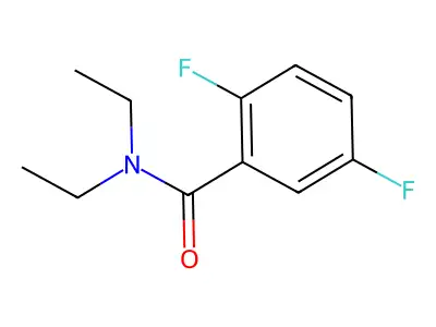 N,N-Diethyl-2,5-difluorobenzamide structure