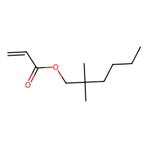 2,2-Dimethylhexyl acrylate structure