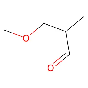 3-Methoxy-2-methylpropanal structure