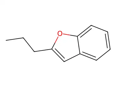 2-Propylbenzofuran structure