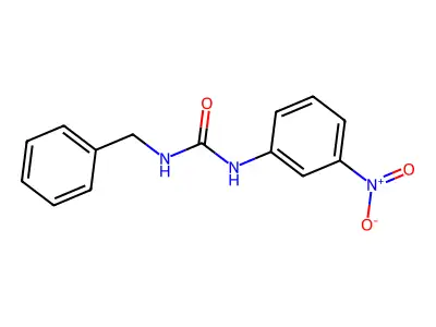 1-Benzyl-3-(3-nitrophenyl)urea structure